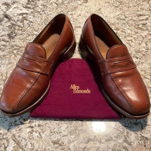Allen Edmonds Sheridan loafer in Chili color
